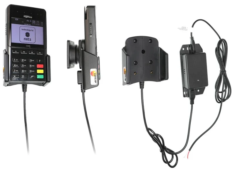Gerätehalter 713044 mit Ladefunktion - für Bezahlterminals - Ingenico iSMP4