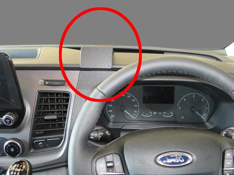 ProClip Fahrzeughalter für Rechtslenker 655404 - Mittelbefestigung - Ford Transit 20-26, Ford Transit Custom 18½-23, Ford Transit 20-25