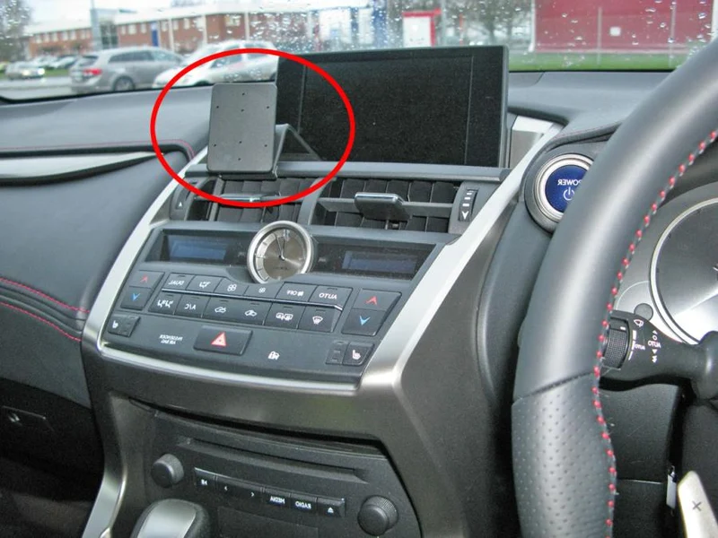 ProClip Fahrzeughalter für Rechtslenker 655396 - Mittelbefestigung - Lexus NX Series 18-21