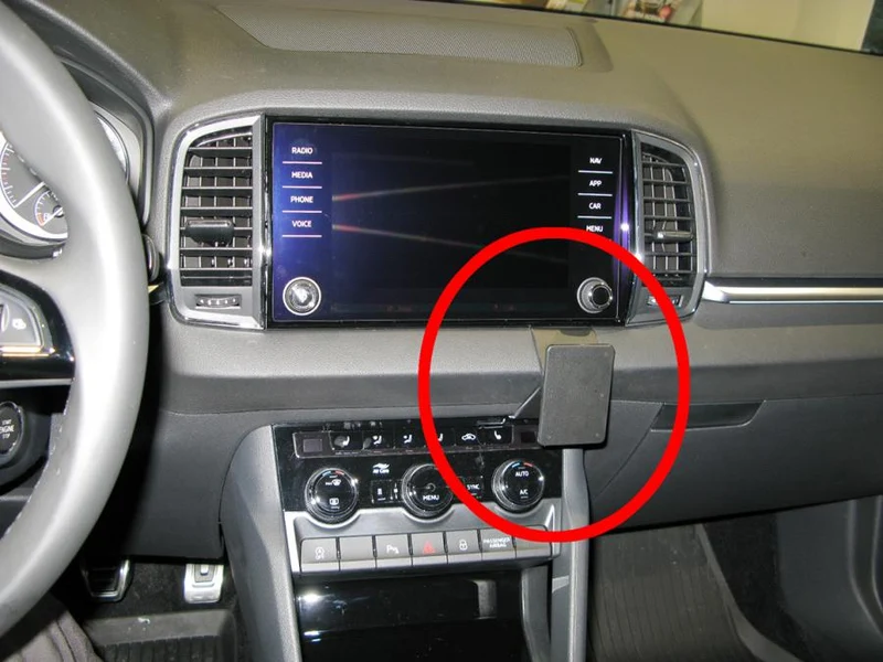ProClip Fahrzeughalter 855391 - Winkelbefestigung, hoch - Skoda Karoq 18-26, Skoda Karoq 18-25