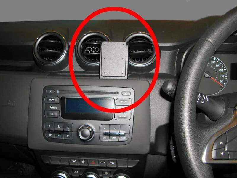 ProClip Fahrzeughalter für Rechtslenker 655395 - Mittelbefestigung - Dacia Duster 18-22