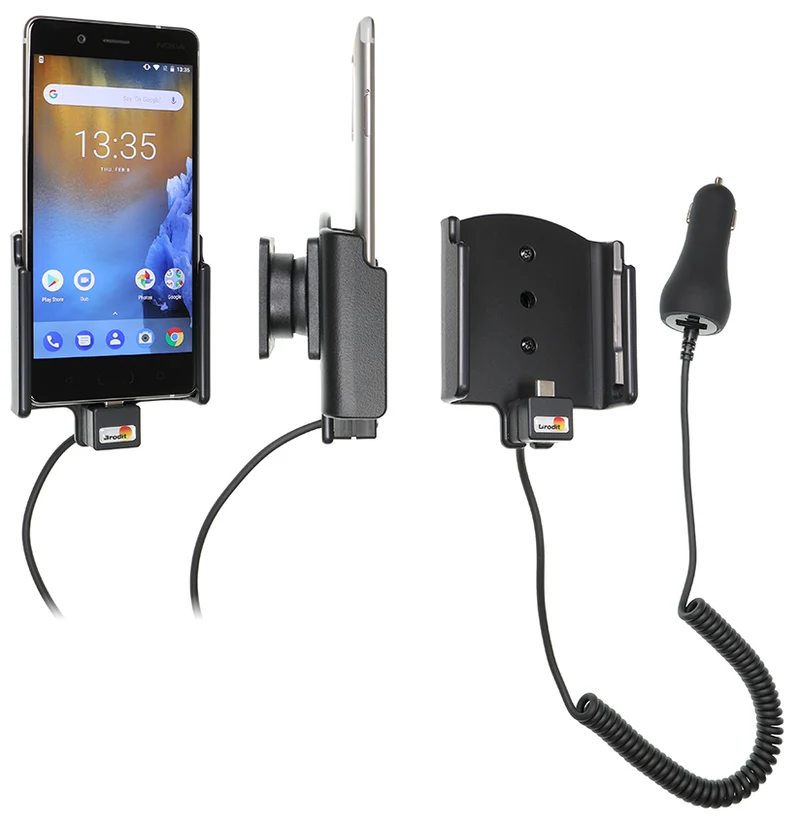 Gerätehalter 712030 mit Ladefunktion - für Smartphones - Nokia 8