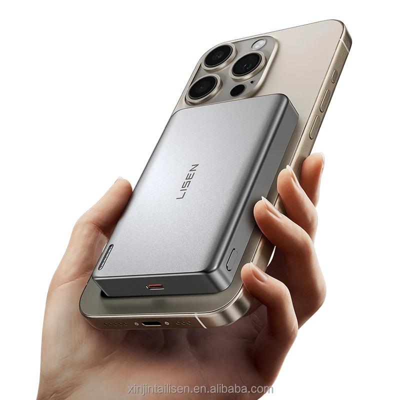 LISEN Powerbank 10000mAh – 22,5W Schnelllade USB-C PD