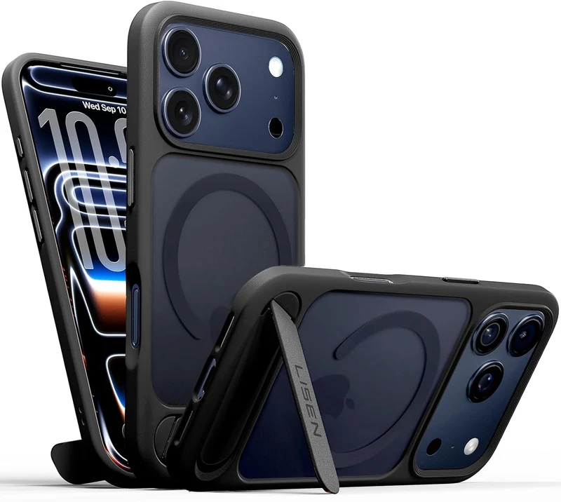 LISEN Magnet-Hülle für iPhone 17 – mit Stand & Schutz