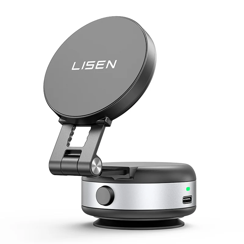 LISEN Elektrische Auto-Handyhalterung – 360° Schnellverschluss