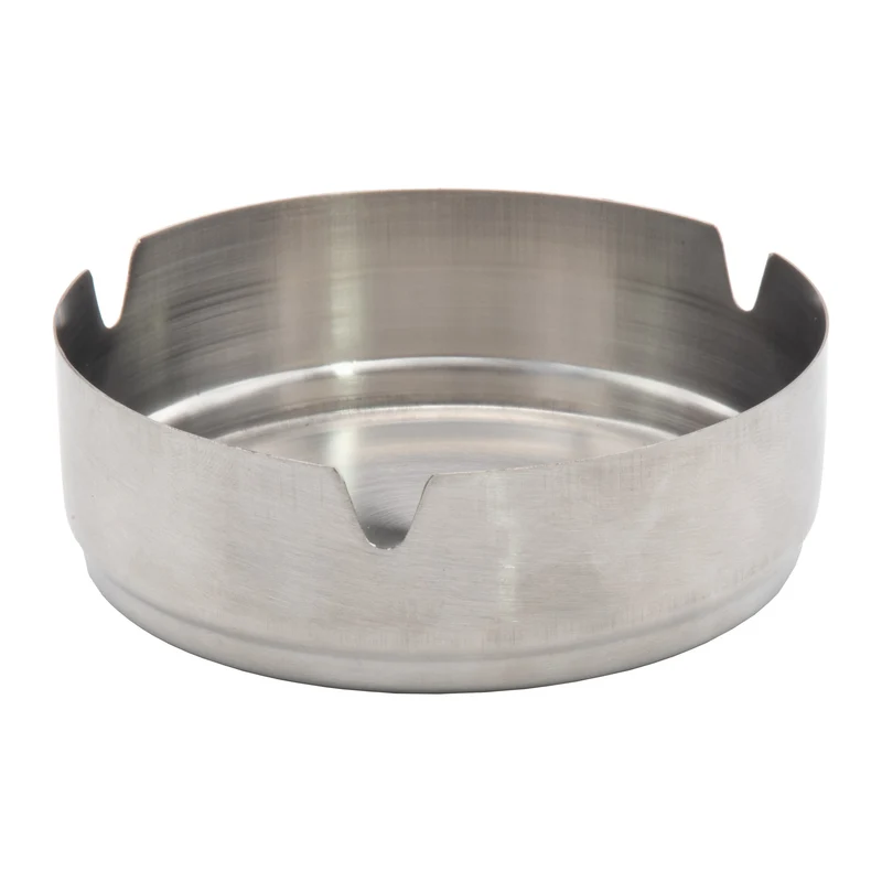 Aschenbecher Tischaschenbecher Edelstahl Ascher Gastro Zigaretten Metall
