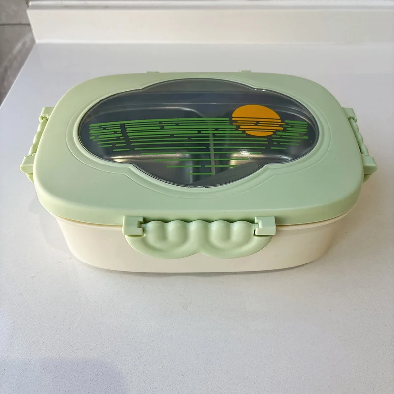 Multi-Sektion Umweltfreundliche Lunchbox