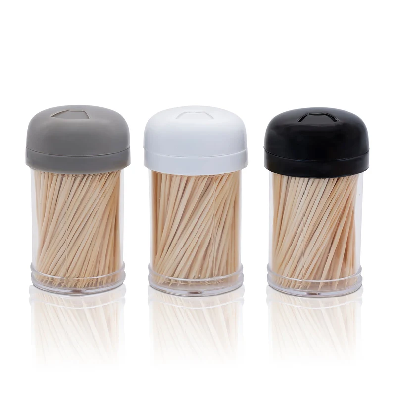 900x Zahnstocher Zahnhölzer Zahnpflege Zahnstick Spieß Holz Cocktail Käse Spenderbox