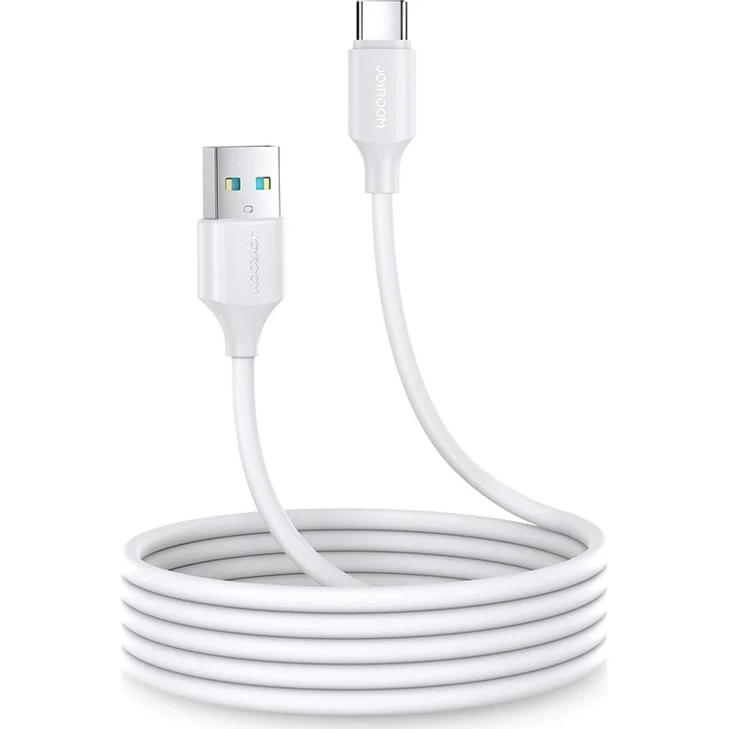 Ladekabel / Datenkabel USB-A zu USB-C, Joyroom Long Lasting, 3A, 2m, Weiß