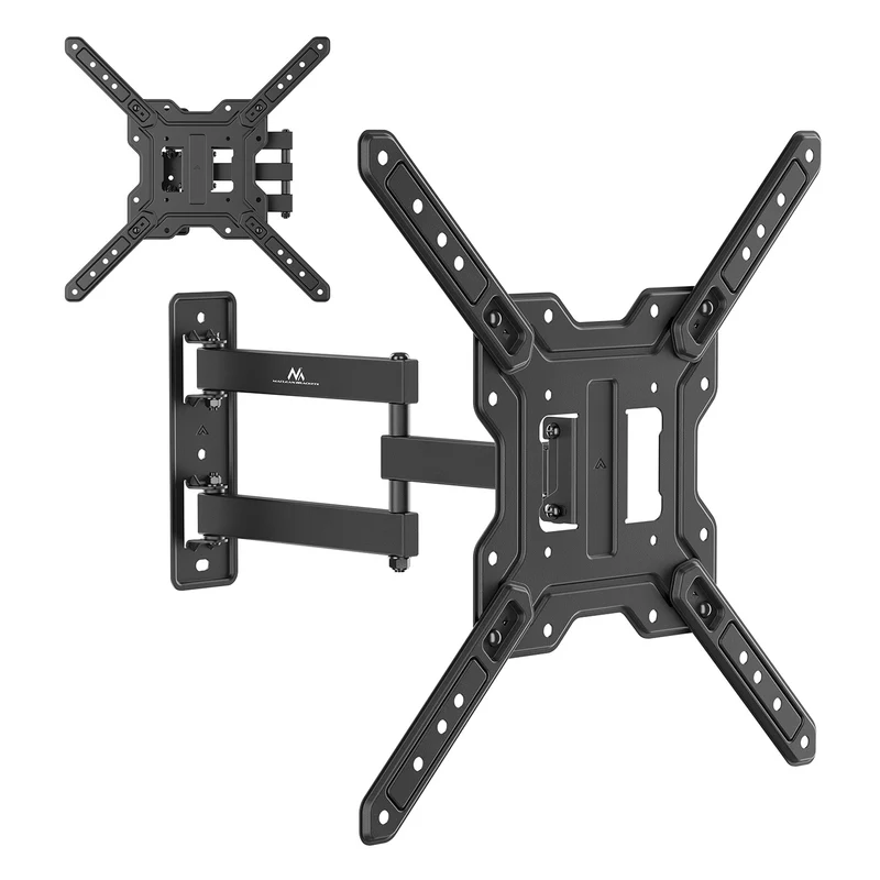 Halterung / Aufhängung für Fernseher oder Monitor von Maclean, max. 23–65", max. Tragkraft 30 kg, universell einsetzbar, max. VESA 400 × 400, MC-759 N
