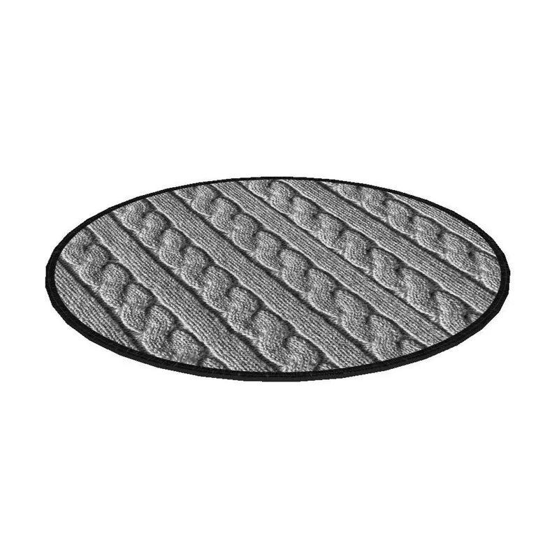 Bertoni EE0064 Stuhlkissen Orbit Filz Ø 35 cm Zopf