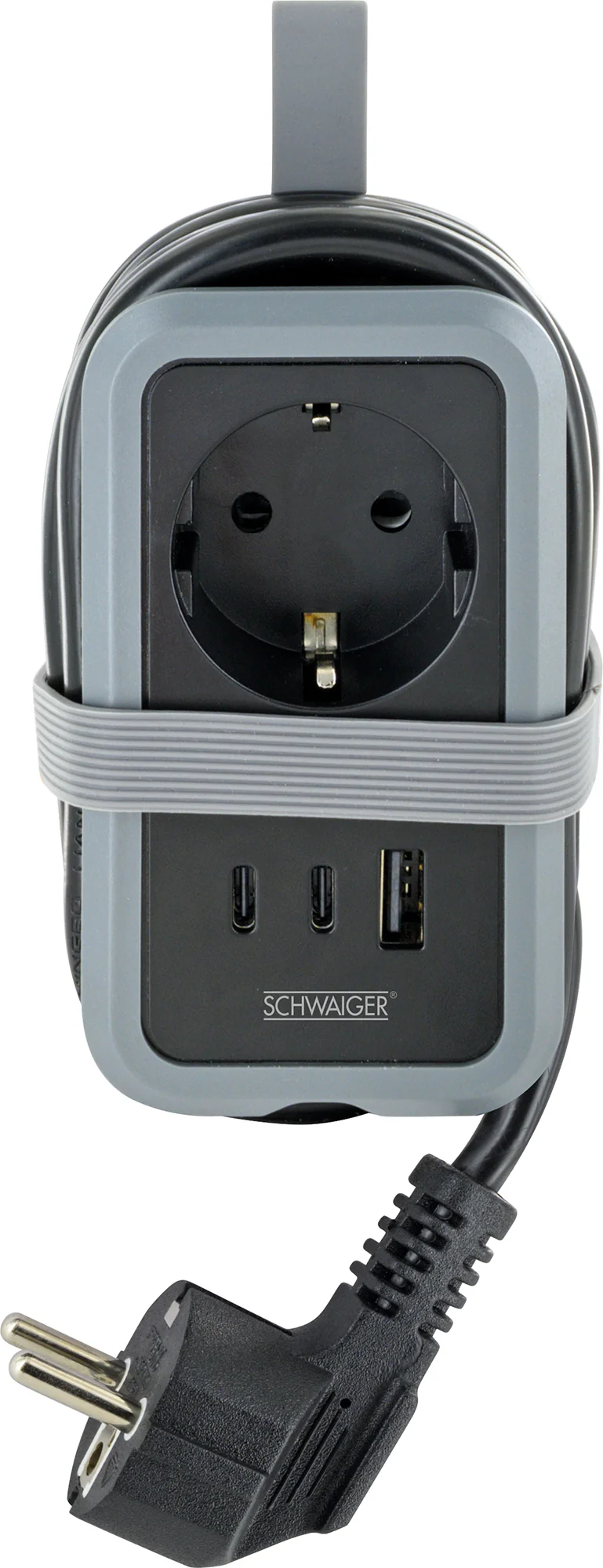 Reisesteckdose EU mit USB A + C