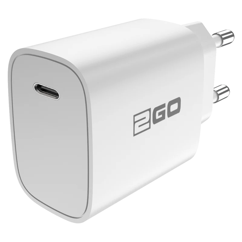 Netz-Ladegerät 100 V - 240 V - Power Delivery - 1 x USB Type-C - 20 W - 3600 mA - weiß