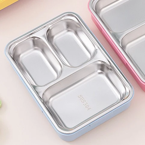 Edelstahl Multi-Compartment Lunchbox
