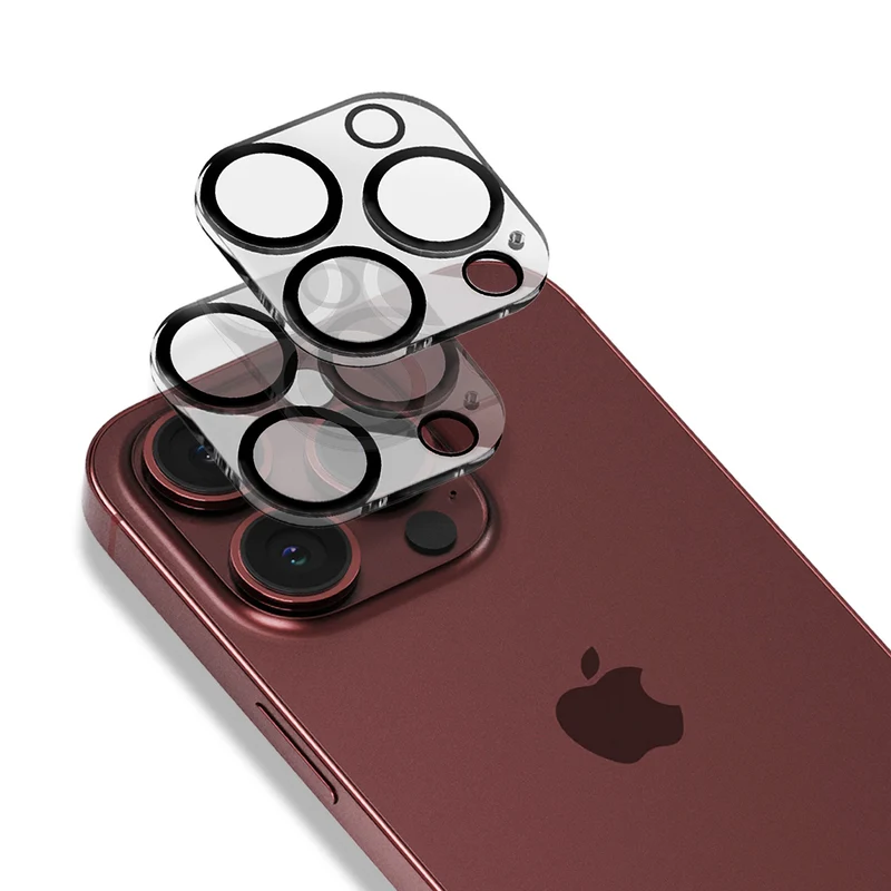 Kameraschutzglas für iPhone 16 Pro / Max, Whitestone CLenZ Camera Protector, 1 Stück