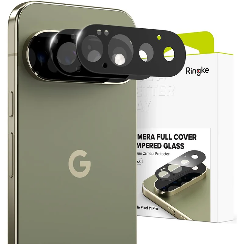 Kameraschutz für Google Pixel 11 Pro, Ringke Camera Full Cover Glass, 2 Stück