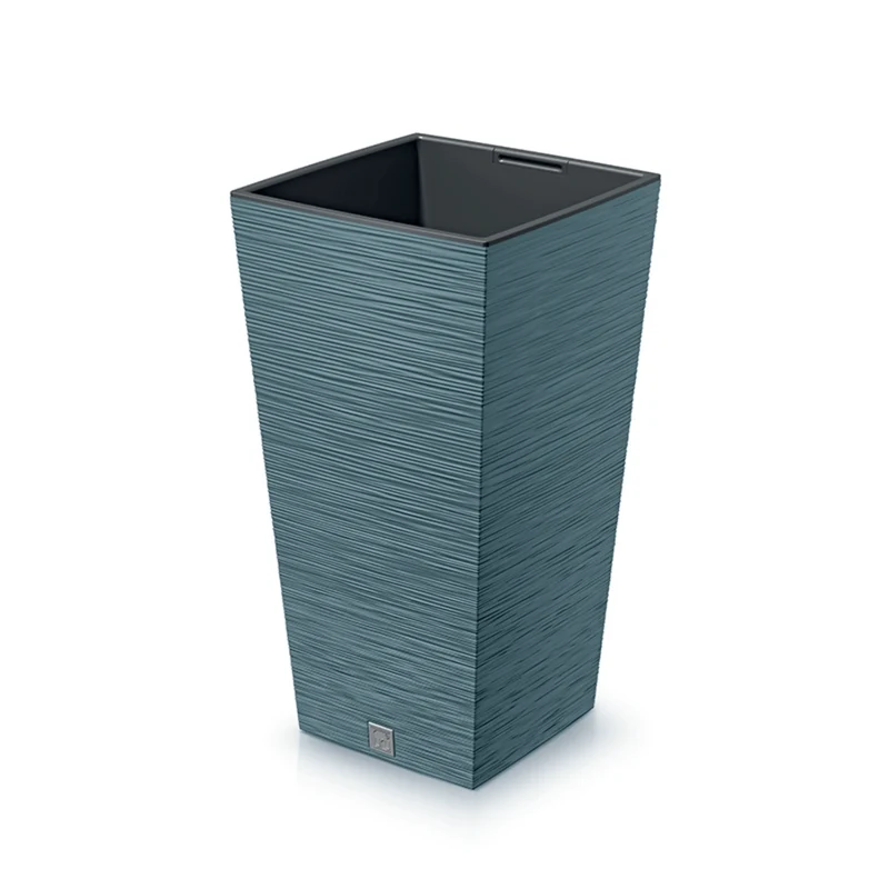 Prosperplast Furu Square DFSH350-5415C Pflanzgefäß - Skandinavisch Blau