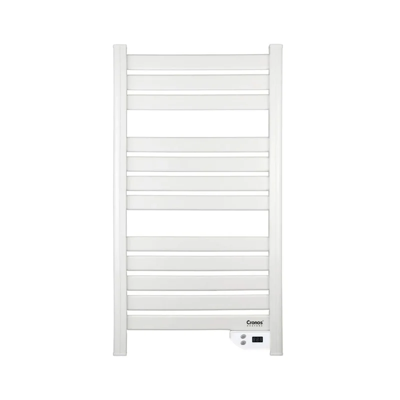 Elektrischer Badheizkörper Cronos, Leistung 500 W, heizt Räume bis zu 6 m² beheizt, LCD-Display, AUTO-Funktion, TIMER und Fensteröffnungserkennung, TW-500