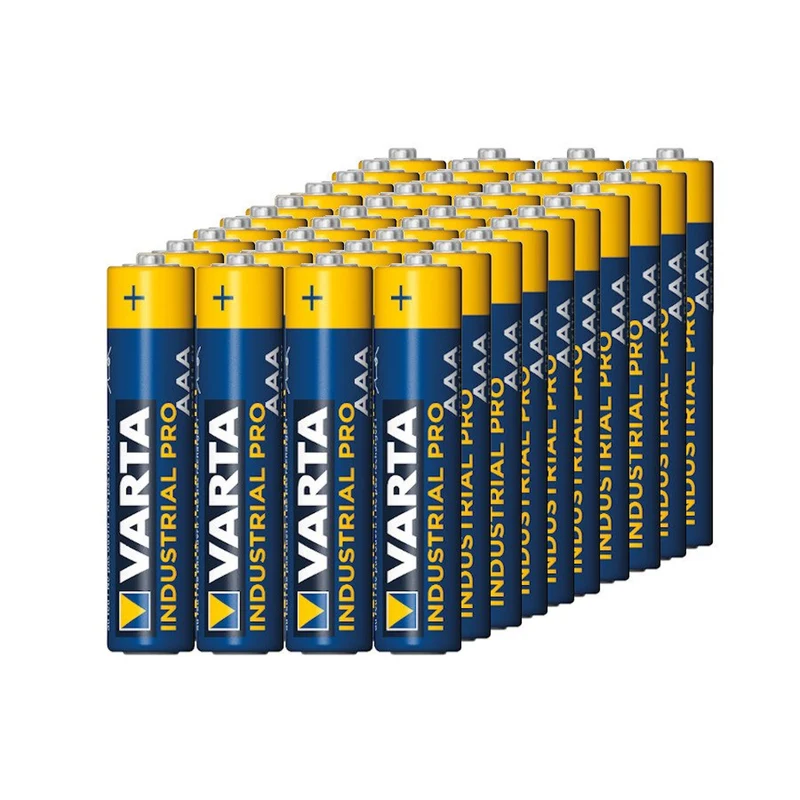40x Alkalibatterie Varta Industrial LR03/AAA Folie