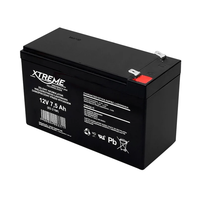 Xtreme Gel Batterie 12V 7.5Ah AGM hohe Qualität