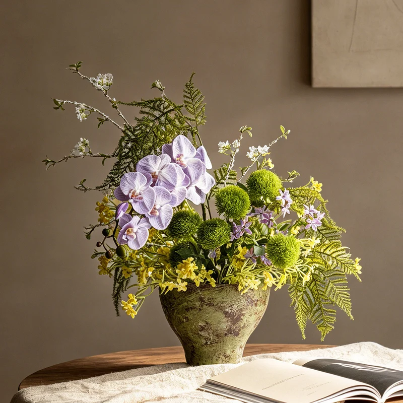 Rustikaler Blumenkübel Karnz