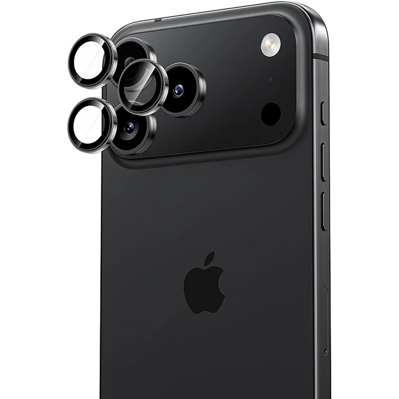 Kameraschutz für iPhone 17 Pro / 17 Pro Max, Benks DR Sapphire Lens, Schwarz