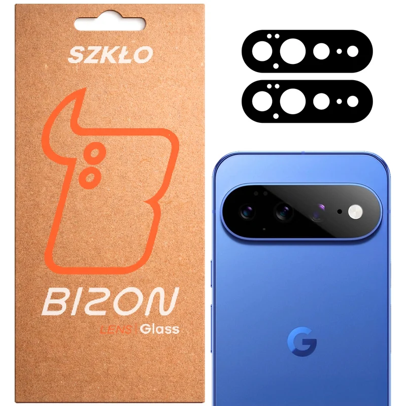 Gehärtetes Glas für die Kamera für Google Pixel 11 Pro XL, Bizon Glass Lens, 2 Stück