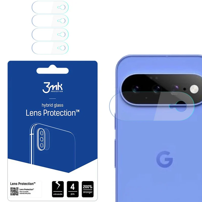 Objektivschutz für Google Pixel 11, 3mk Lens Protection, 4 Sätze