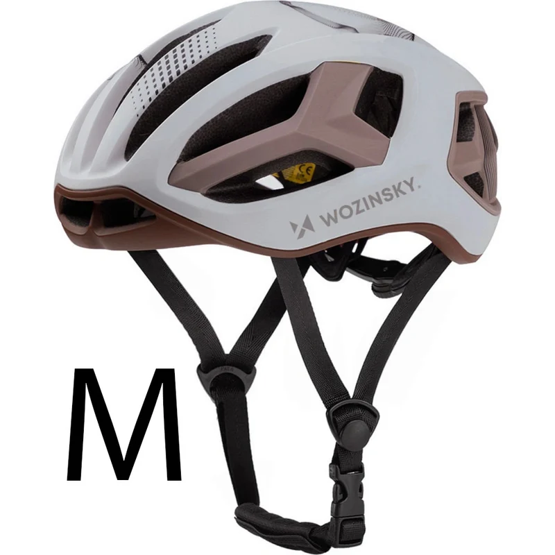Rennradhelm MTB- Fahrradhelm Wozinsky HT-68 M, 54-58 cm, Braun