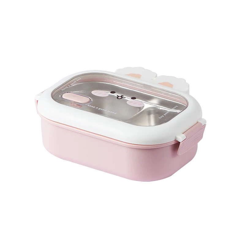 Süßes Tierdesign Mehrfach-Compartment Bento Box