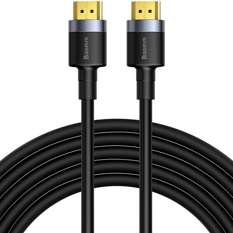 Kabel Baseus Cafule HDMI 2.0 Full HD 4K/60Hz 18Gb/s, 5m, Schwarz