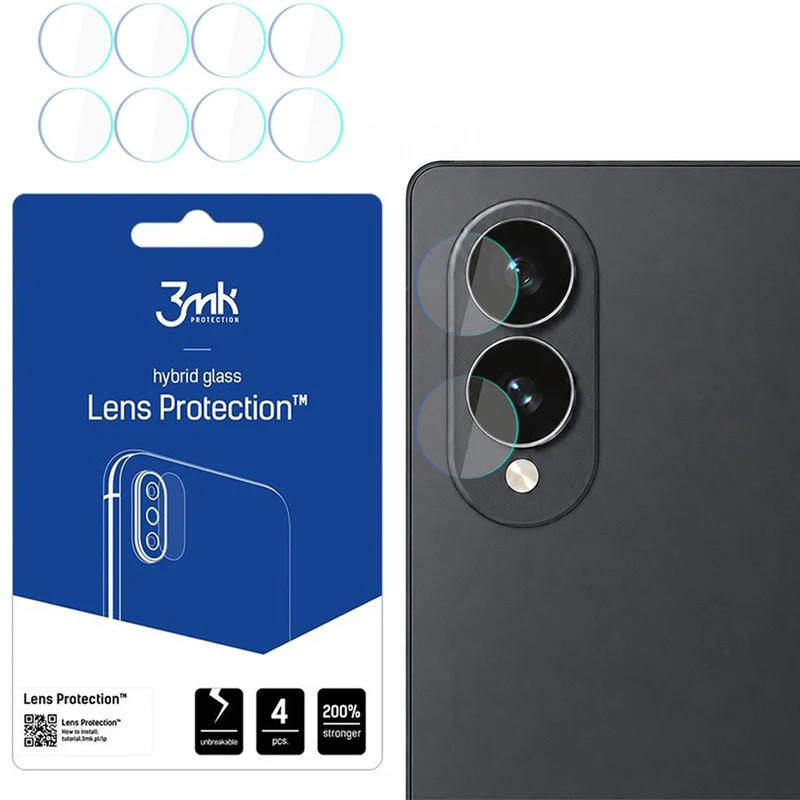 Objektivschutz für Galaxy Z Fold8, 3mk Lens Protection, 4 Sätze