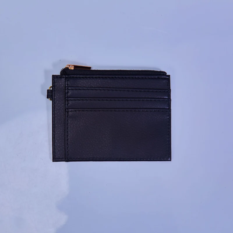 RFID-geschützter Leder Kartenhalter