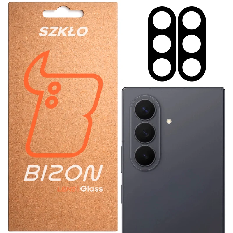 Gehärtetes Glas für die Kamera für Galaxy Z Fold8 Ultra, Bizon Glass Lens, 2 Stück
