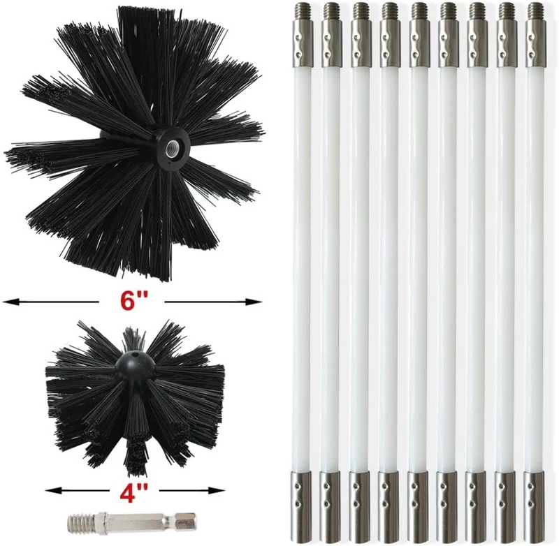 Langlebiges Reinigungsbürsten-Set Karnz