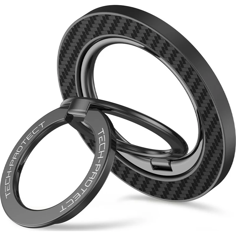 Magnetischer Fingerhalter, Tech-Protect MMR800 MagSafe Ring, Carbon