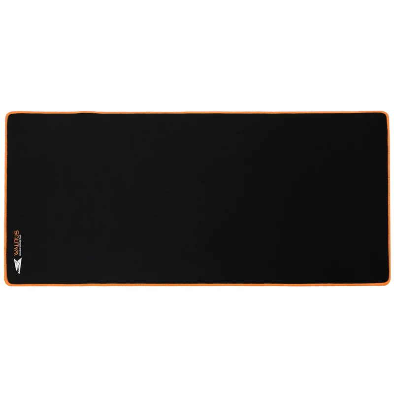 Gaming-Mauspad 800 x 400 mm, Baracuda WALRUS XL, Schwarz-Orange