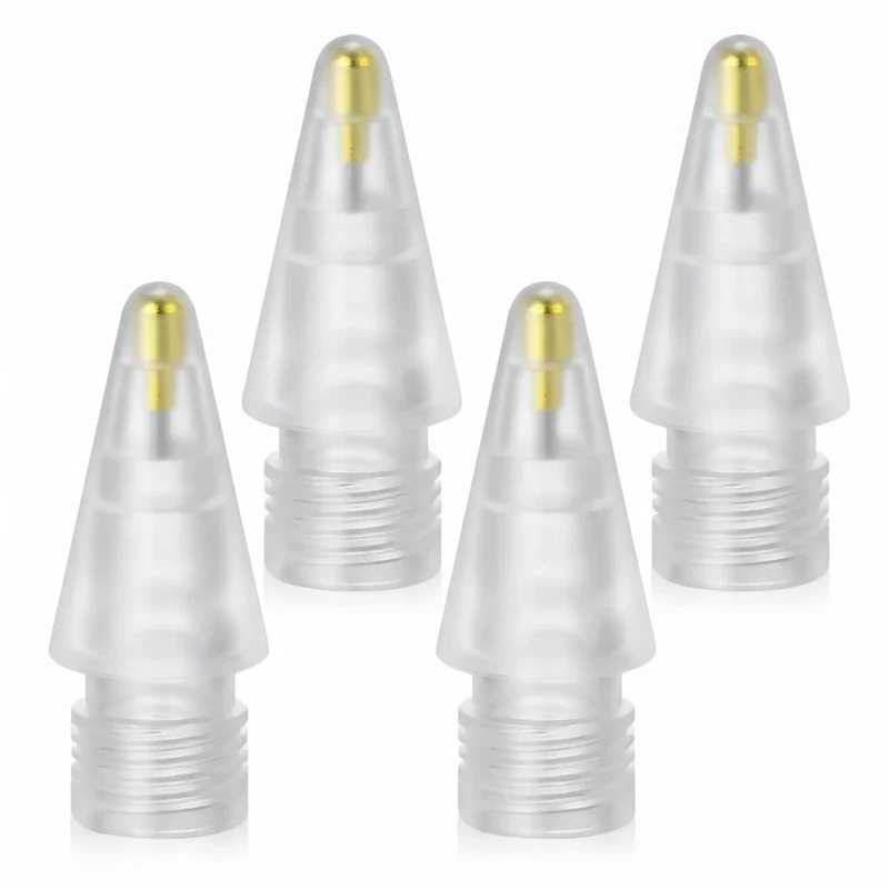 Ersatzspitzen für Stylus Tech-Protect Stylus Tips, 4 Stück, Transparent