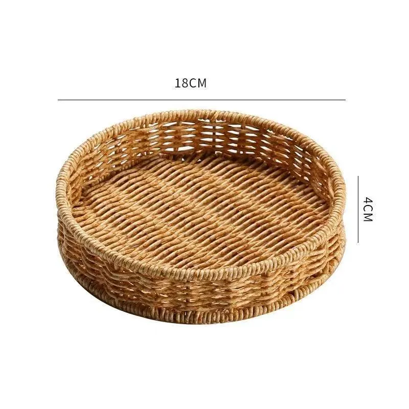 Runder Woven Storage Tray Karnz