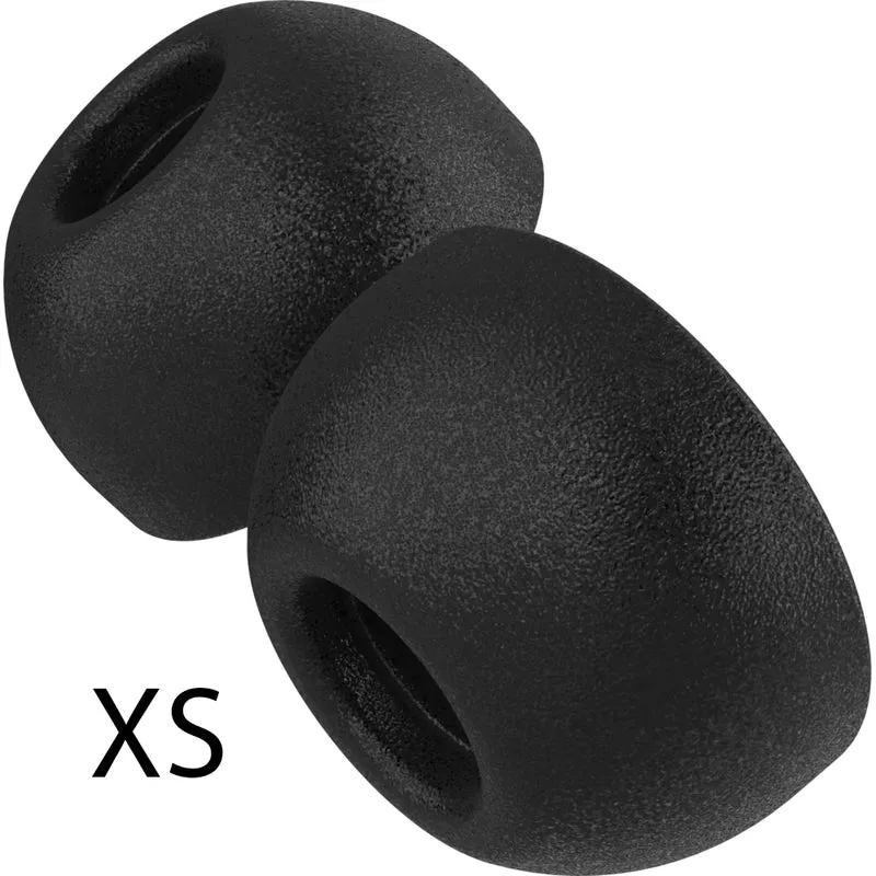 Ohrstöpsel für AirPods Pro 3, Fixed Plugs Pro, Größe XS, Schwarz, 2 Sets
