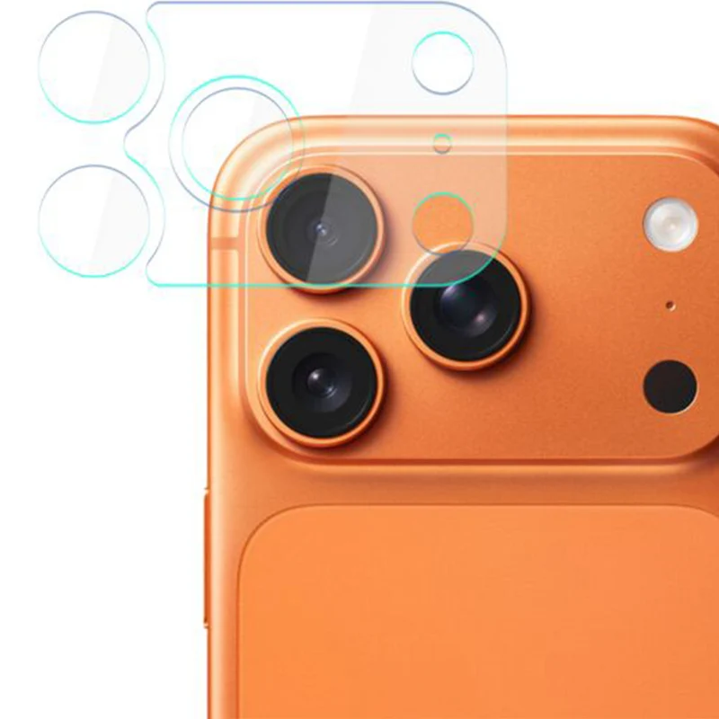4x Hybridglas Kameraschutz für Linsen für iPhone 17 Pro, 3mk Hardy Fusion Lens Protection