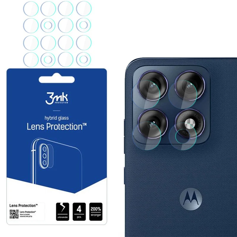 Objektivschutz für Motorola Edge 70 Pro, 3mk Lens Protection, 4 Sätze