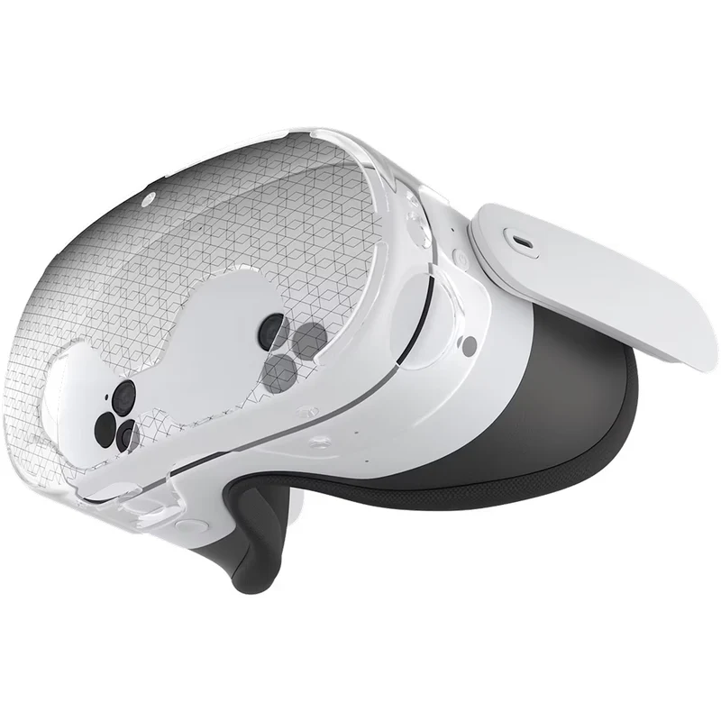Schutzhülle für Meta Quest 3S, UAG Scout, Grau-Transparent