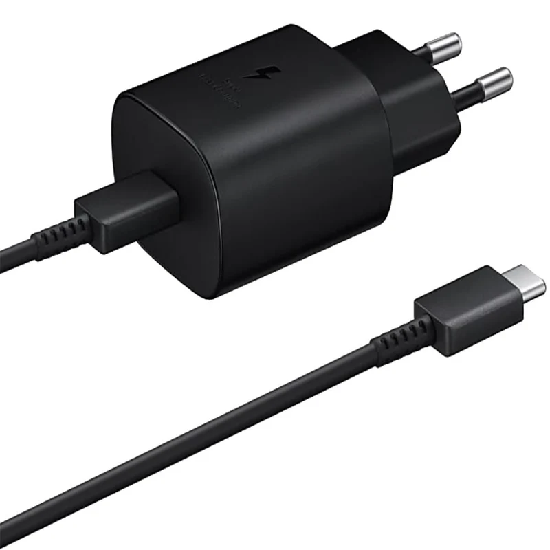 Wandladegerät Samsung Travel Adapter PD 25W, USB-C, Schwarz