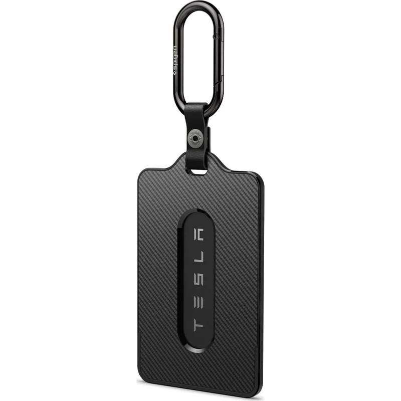 Schlüssel-/Kartenetui für Tesla, Spigen Card Holder Case 1-Pack, Schwarz