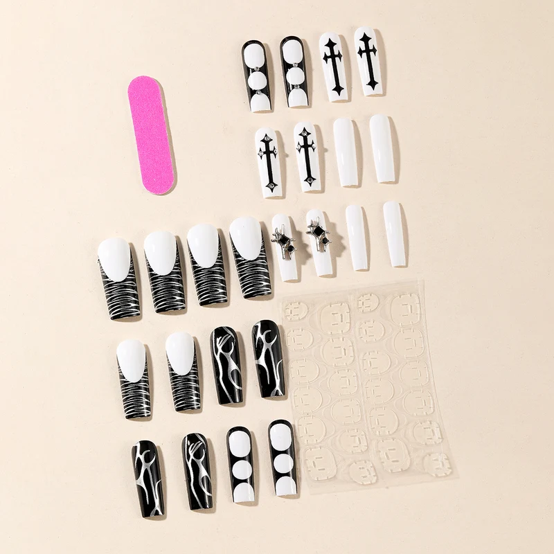 Gothic Chic Nail Art Set Karnz