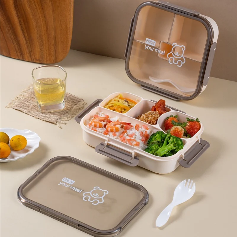 Multifunktionale Meal Prep Bento Box mit Fächern