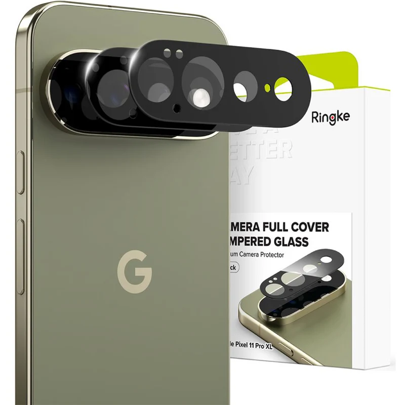 Kameraschutz für Google Pixel 11 Pro XL, Ringke Camera Full Cover Glass, 2 Stück