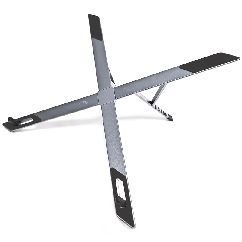 Aluminium Laptopständer, Allity ABA-301 X, Grau