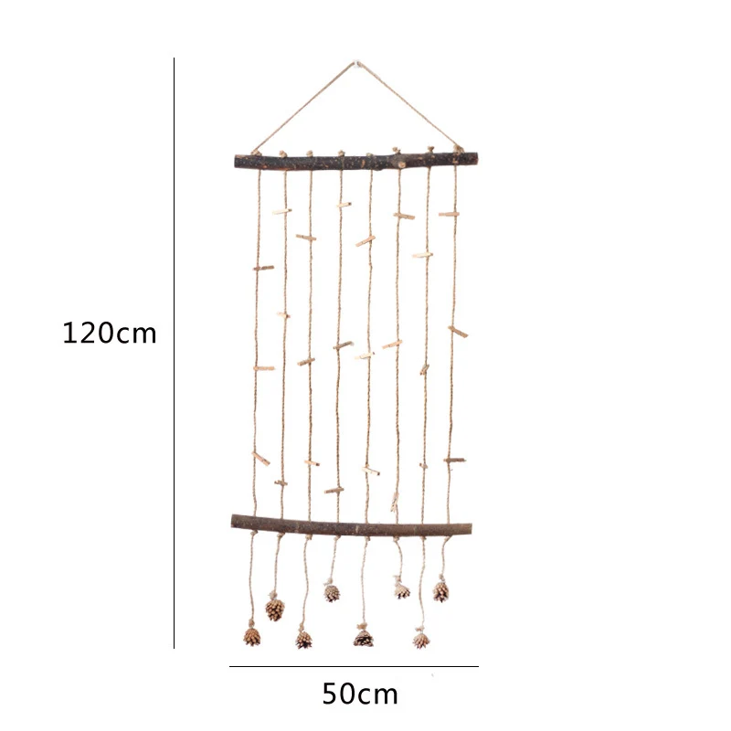 Dekorative Wandbehang mit Naturmotiven Karnz